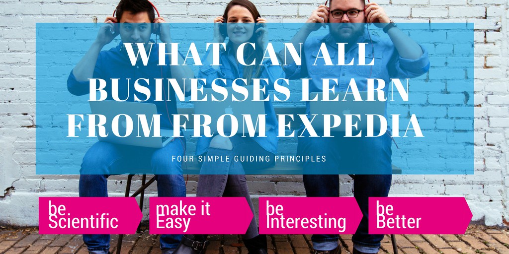 What call all business learn from Expedia
