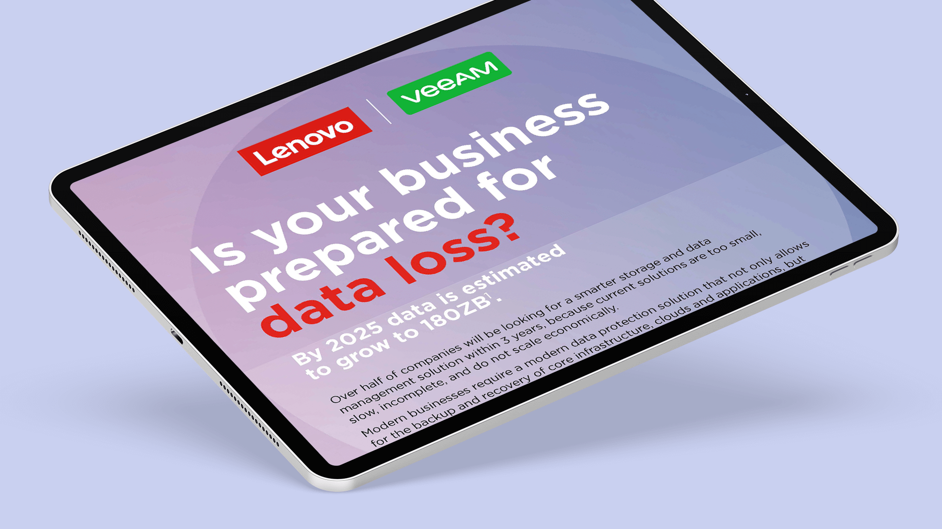 Is your business prepared for data loss | Creation Agency